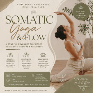 Somatic Breathe & Flow - 20. 06. 2026